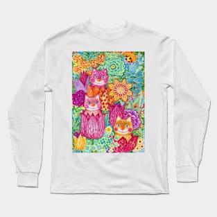 Spring cats Long Sleeve T-Shirt